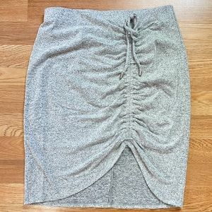 WHBM gray Knit Skirt